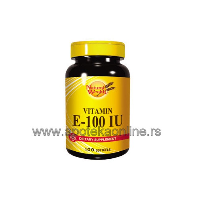 VITAMIN E100 IU - Online Apoteka VITAMIN E100 IU